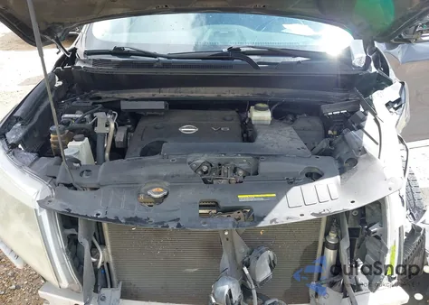 2014 Nissan Pathfinder Platinum from USA, damaged, VIN 5N1AR2MM1EC606542